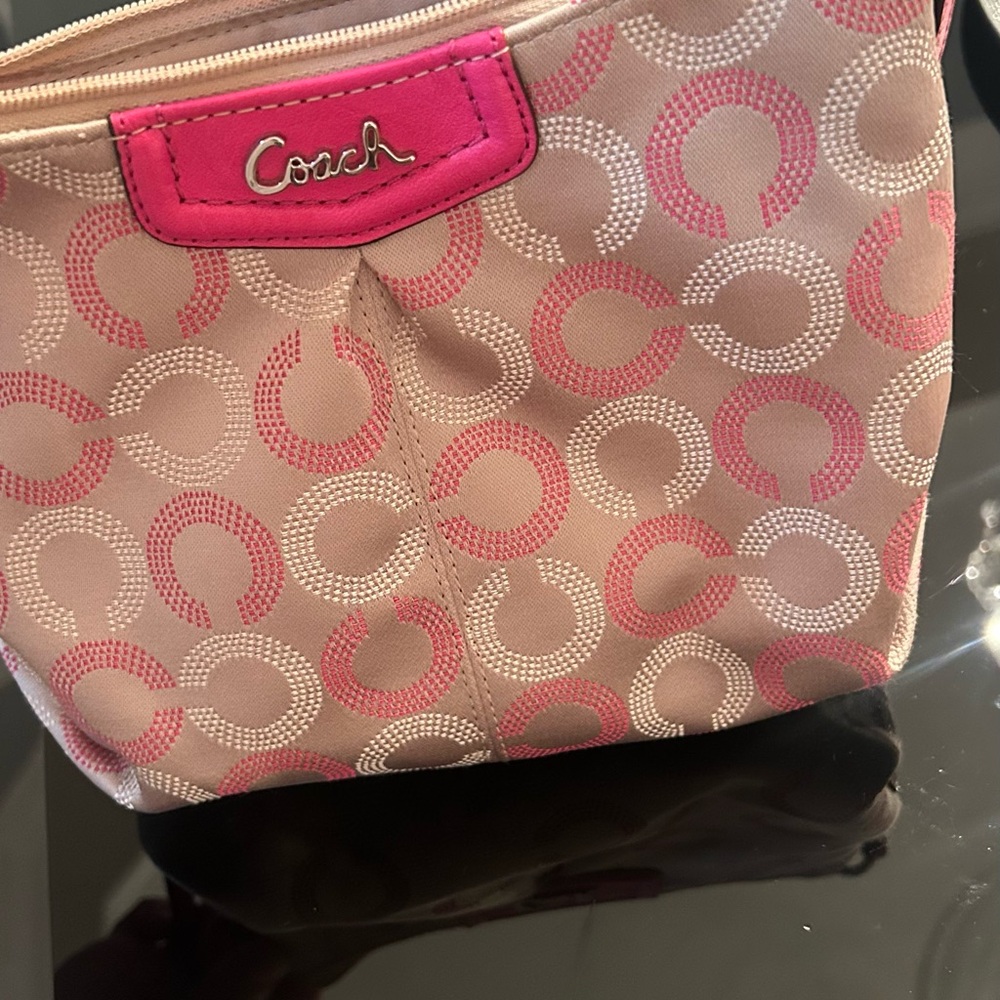 Coach Pink and Beige Women's Bag Set - Picture 4 of 7